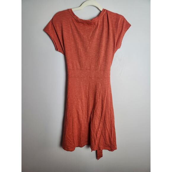 Toad and & Co Cue Wrap dress sz S pockets orange gorpcore eco outdoors recycled - Picture 7 of 11